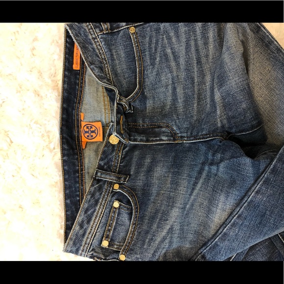 Tory Burch jeans boot cut - Picture 2 of 5